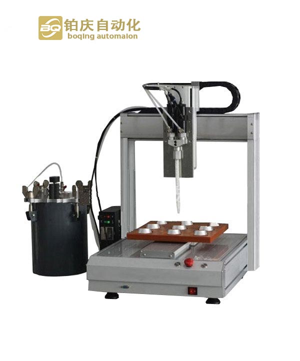 活塞壓力桶硅單頭單Y自動(dòng)膠點(diǎn)膠機(jī)