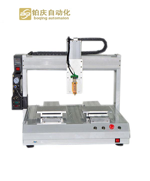 單頭雙工位自動點膠機